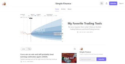 Simple Finance gallery image