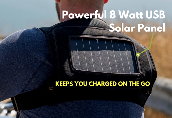 Helios Hybrid Solar Pack with voice enabled body cam gallery image