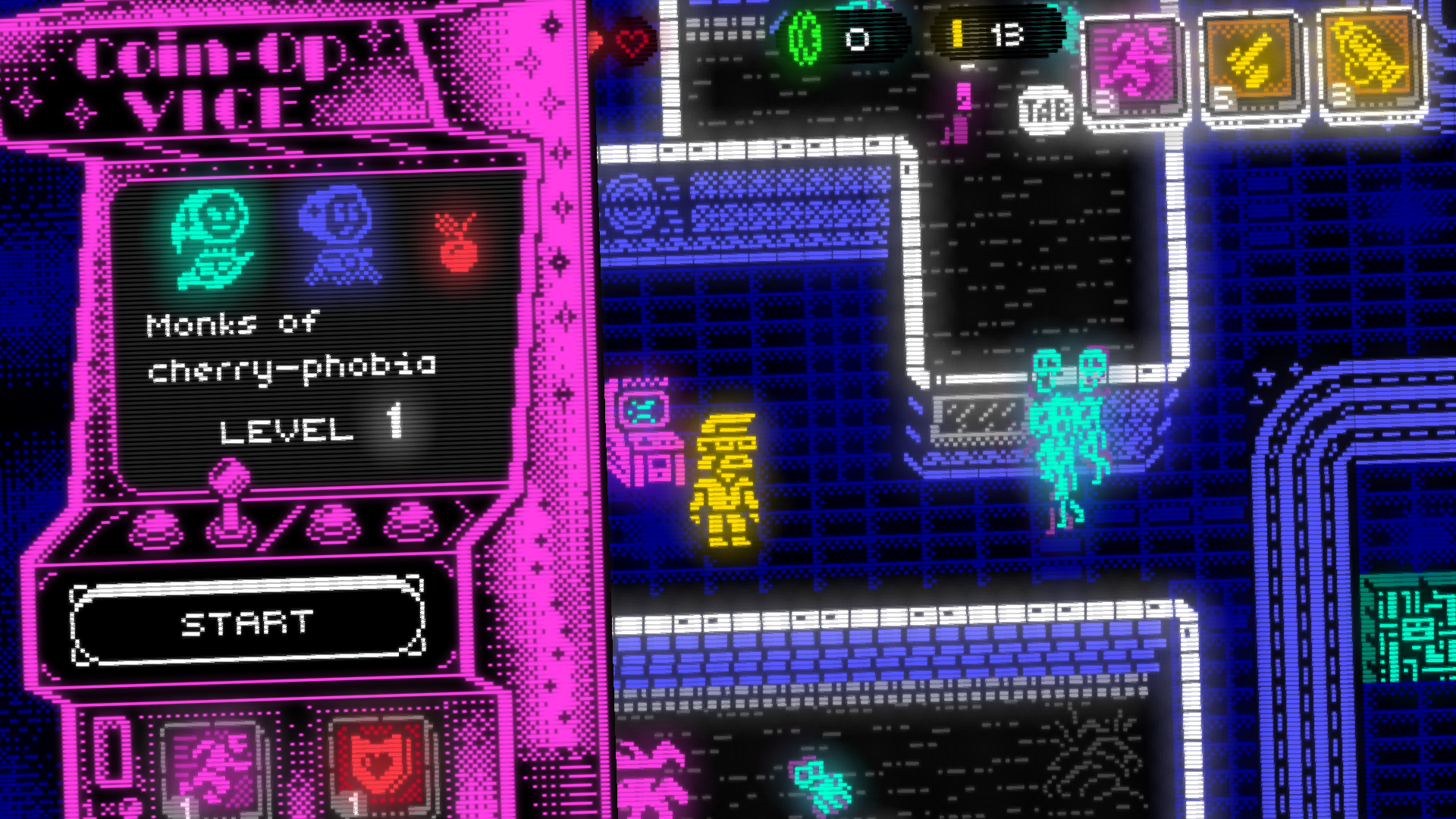 Coin-Op VICE - Retro action game with an 80s vibe media 4