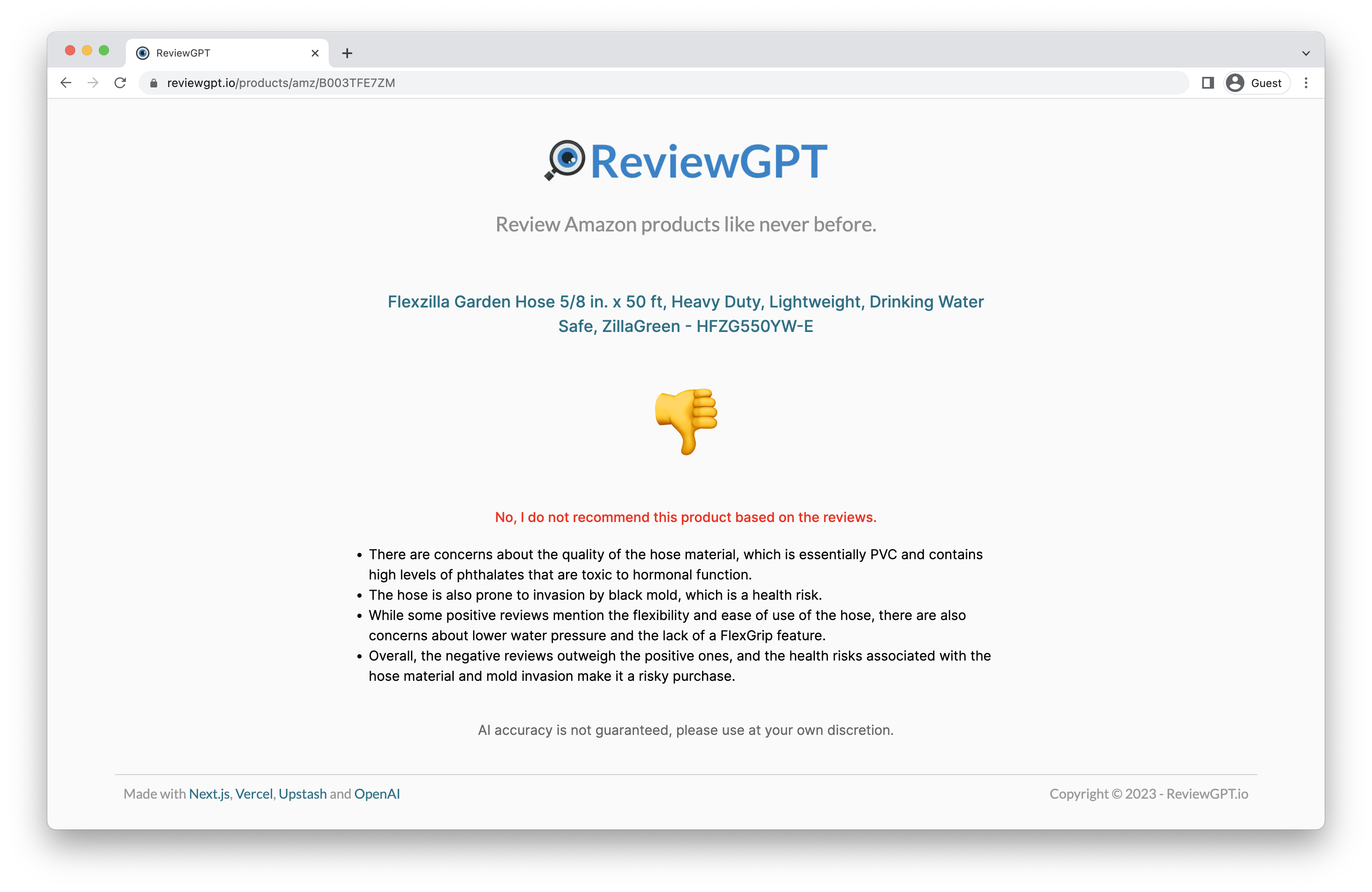 Mídia 2 de ReviewGpt - Revise os produtos da Amazon como nunca antes