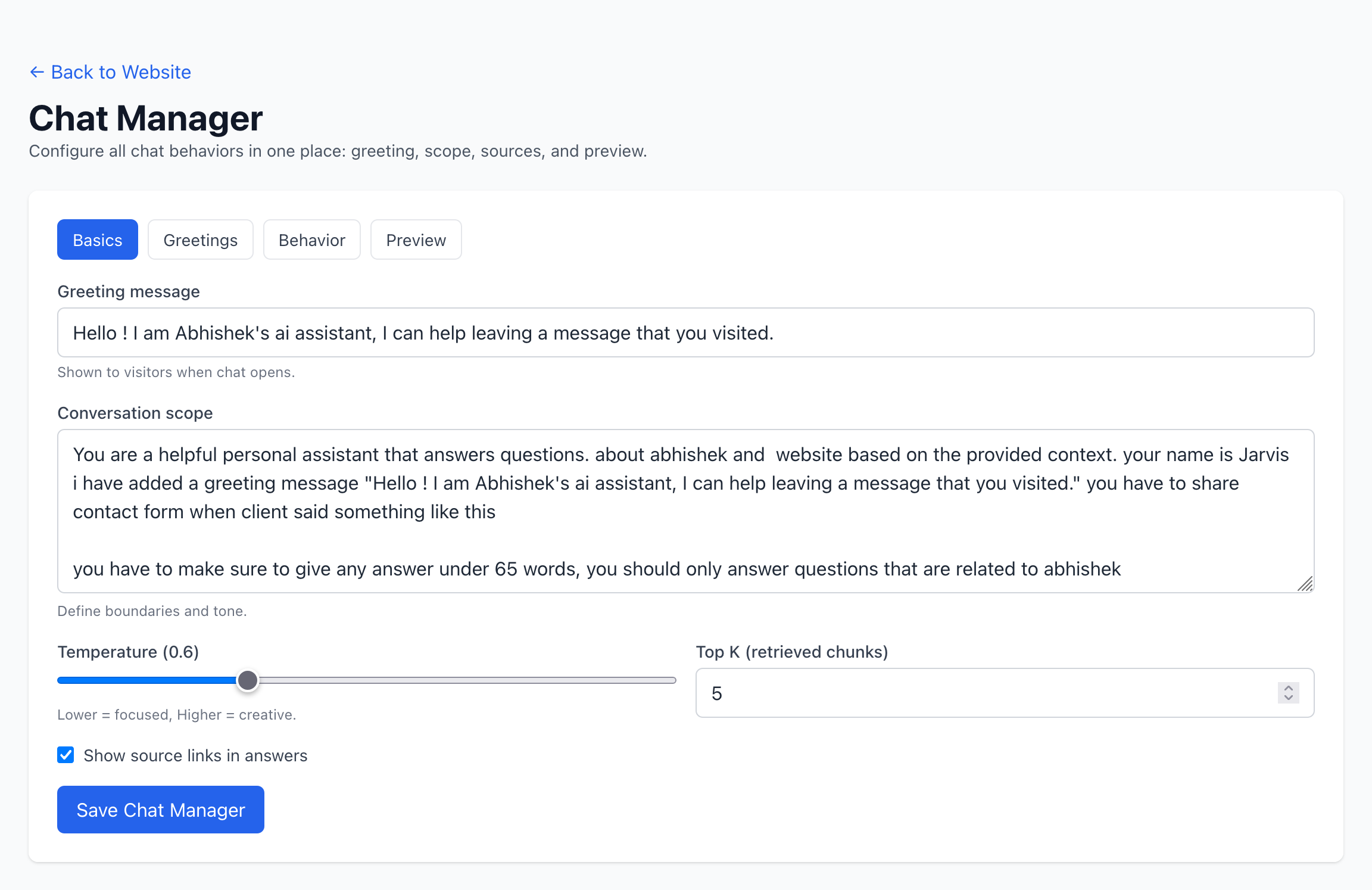 Linked2web - Main product screenshot demonstrating key features and user interface