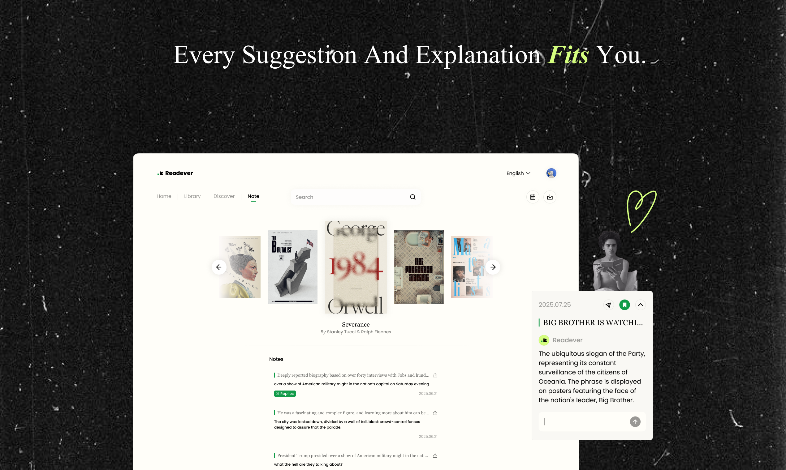 Readever - Screenshot 5 showing product features and functionality