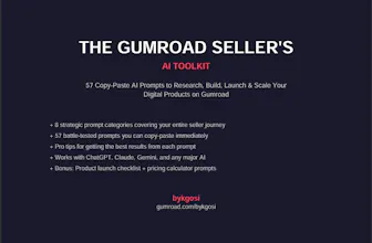 The Gumroad Seller's AI Toolkit gallery image