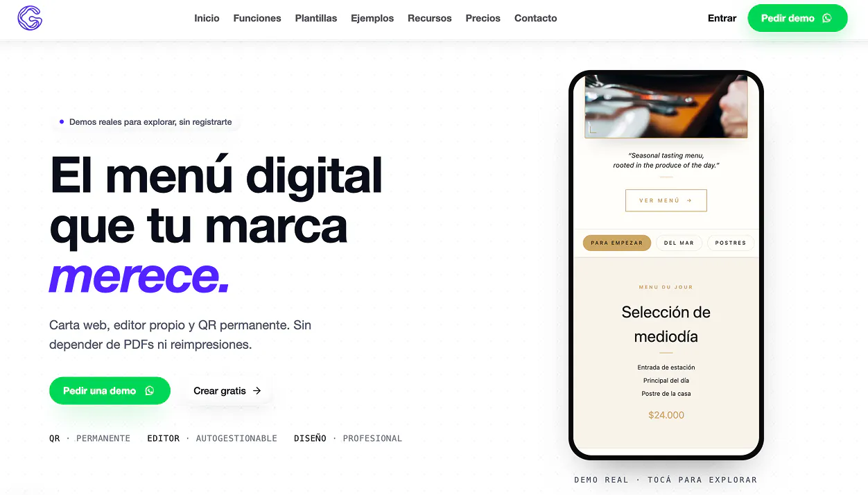 GestionMenu gallery image