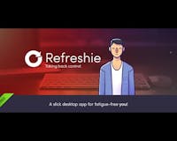 Refreshie: A WFH fatigue-buster app media 1