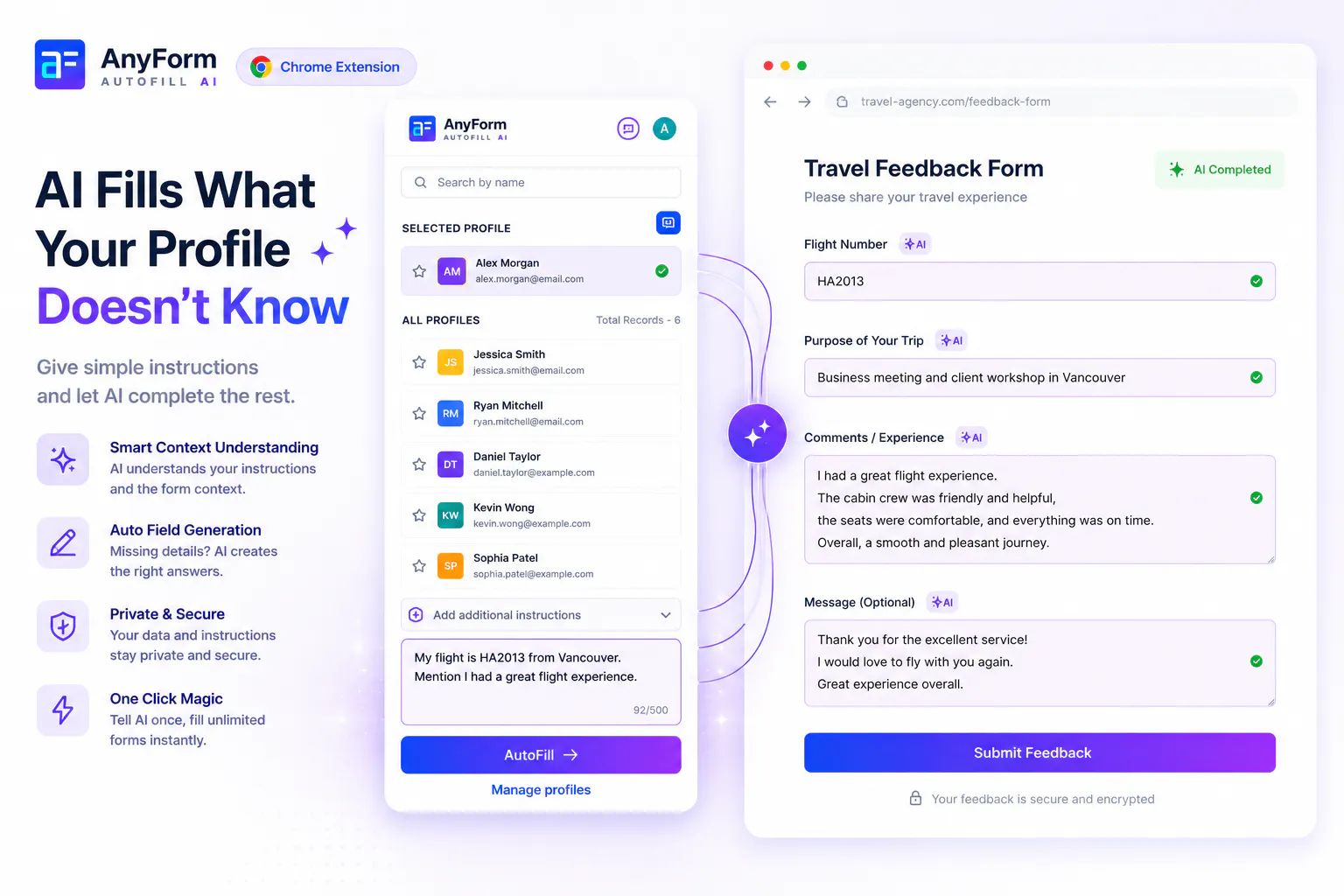AnyForm - Autofill AI 截图 4