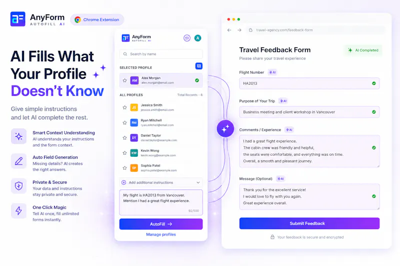 AnyForm - Autofill AI screenshot 4