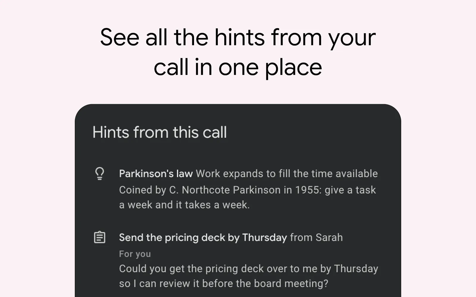 Hintly for Google Meet™ screenshot 5