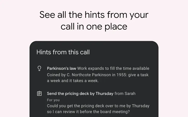 Hintly for Google Meet™ screenshot 5