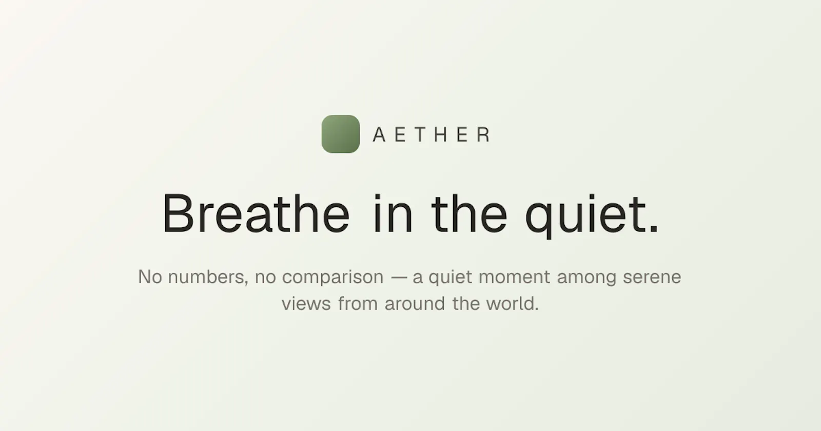 Aether screenshot 1