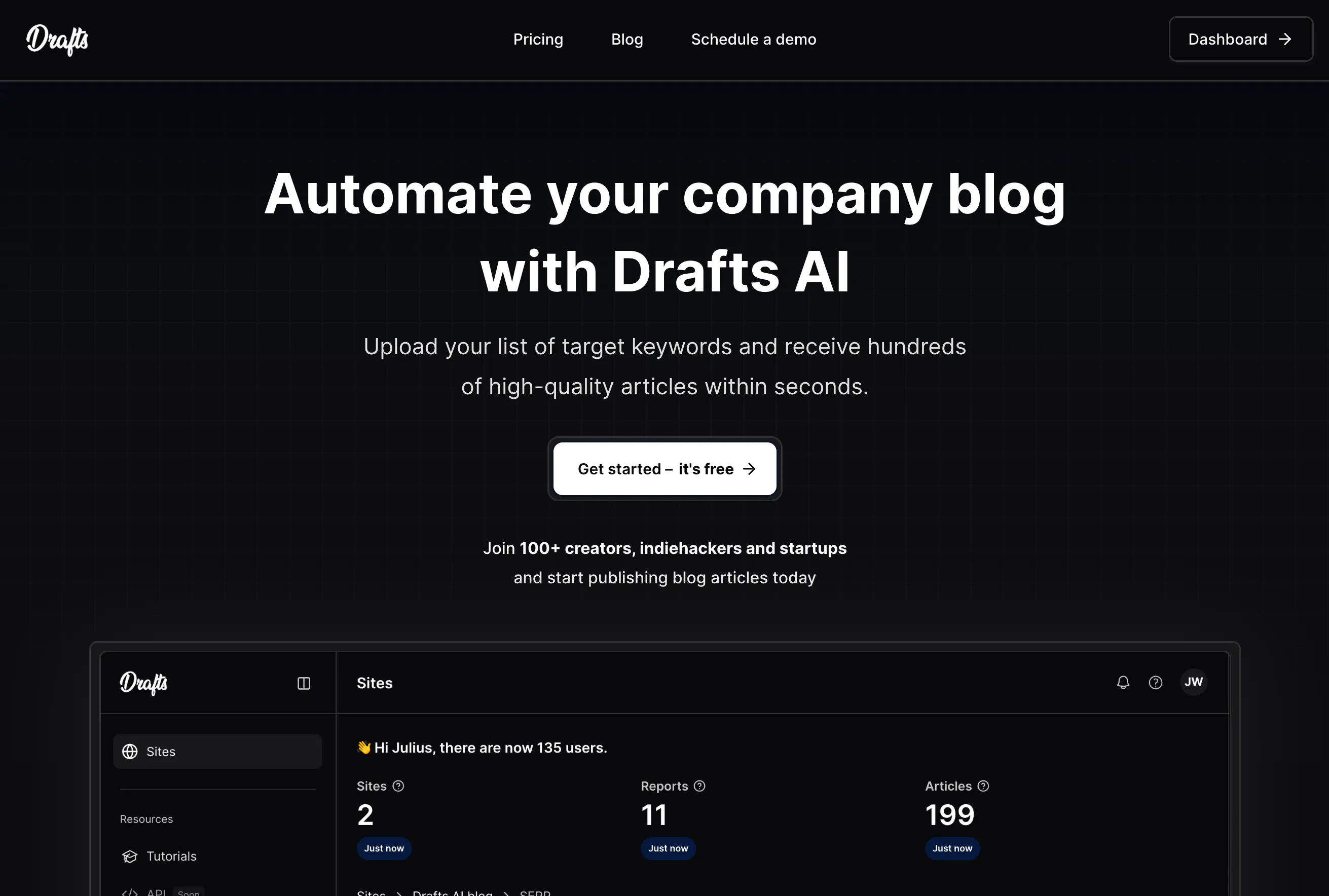 Drafts AI gallery image