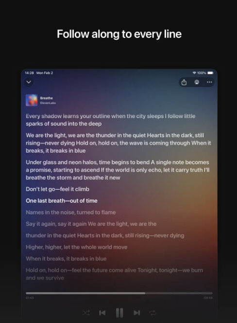 ElevenMusic by ElevenLabs gallery image
