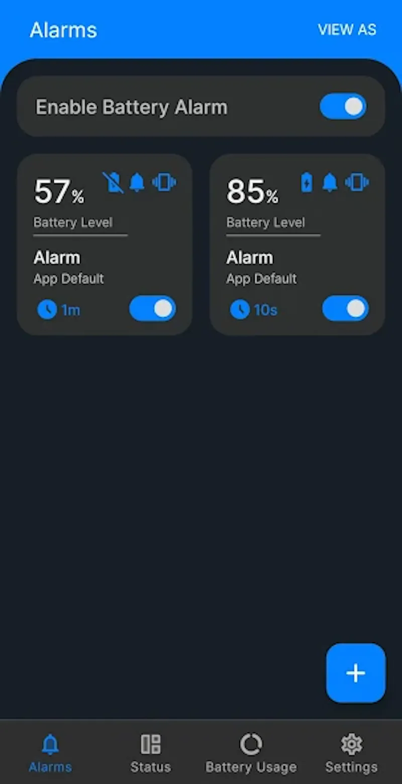 Battery Alarm screenshot 1