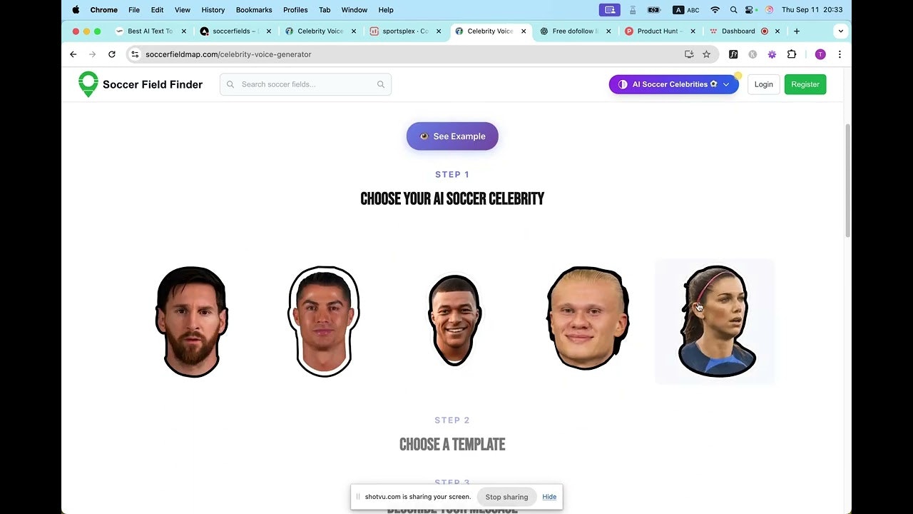 Soccer Field Finder + AI Voices gallery image