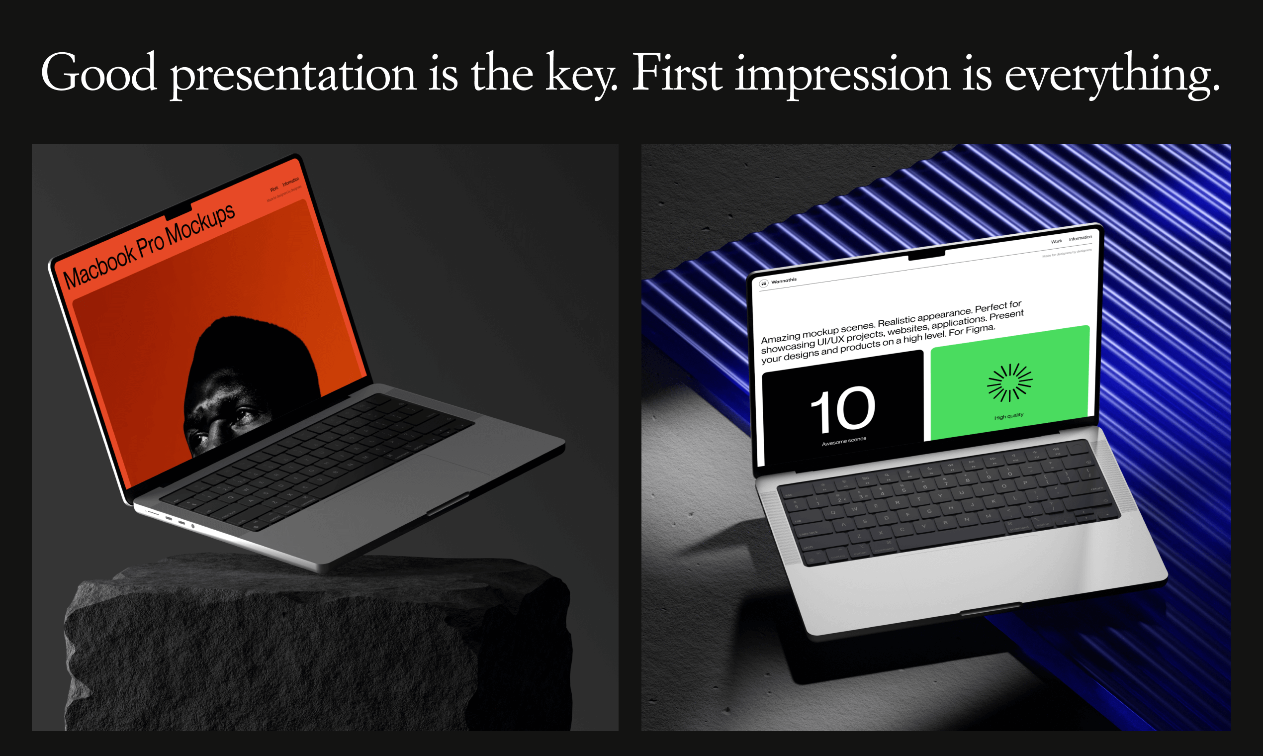 Media MacBook Pro Mockups - Mockups yang indah untuk figma 4