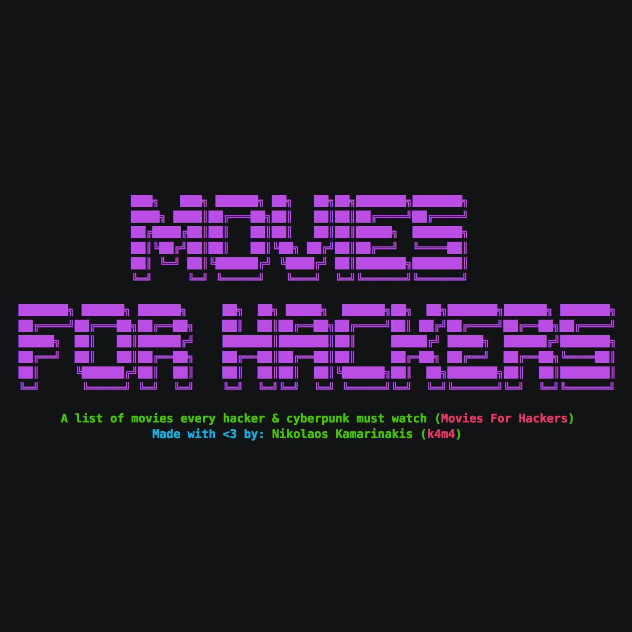Movies for Hackers gallery image