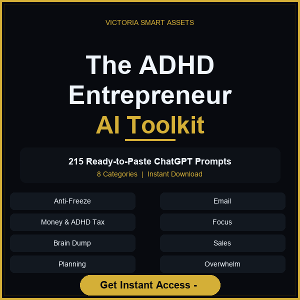 30-Day ADHD Money Fix