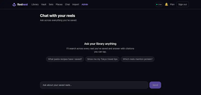 Reelnest screenshot 6