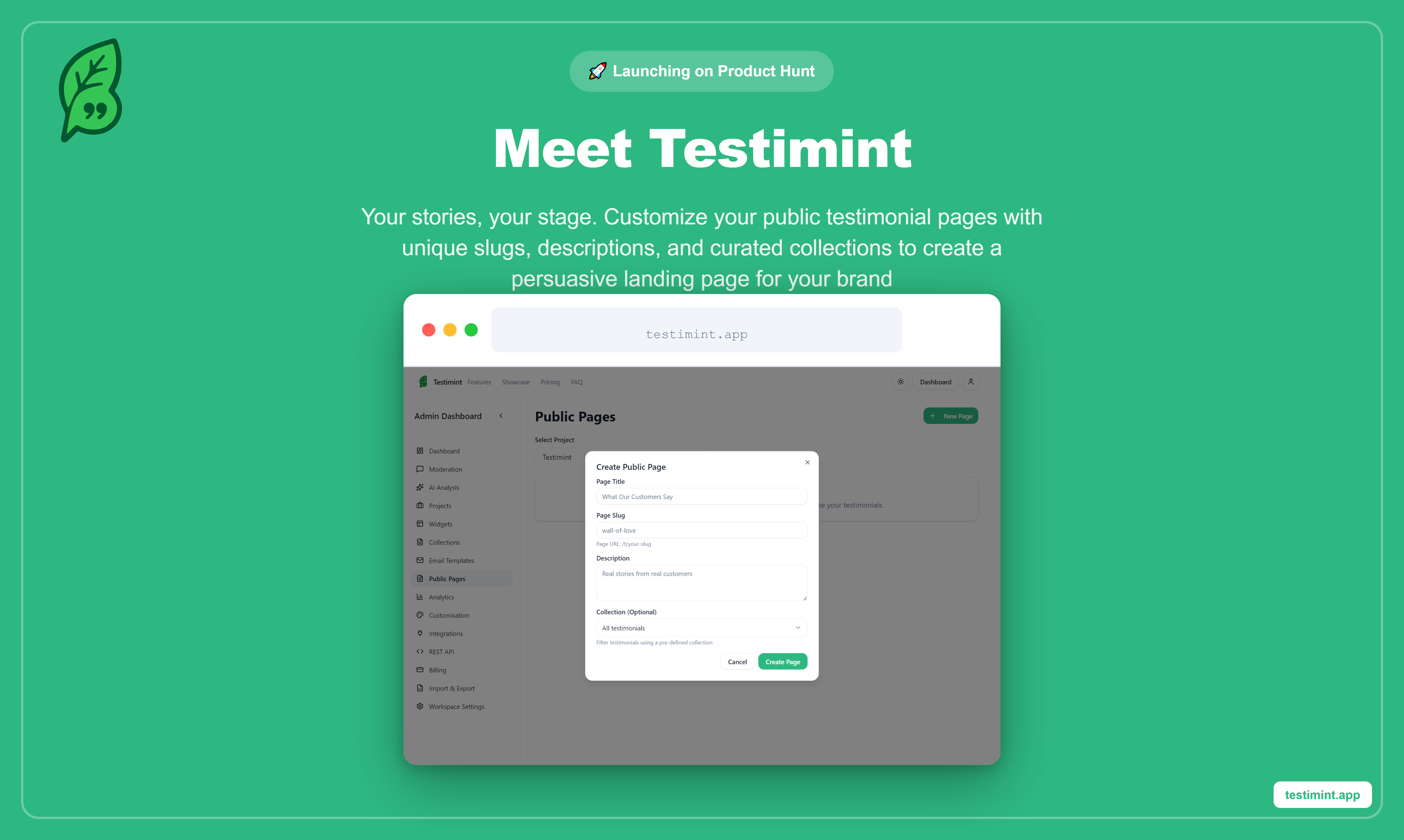 Testimint gallery image