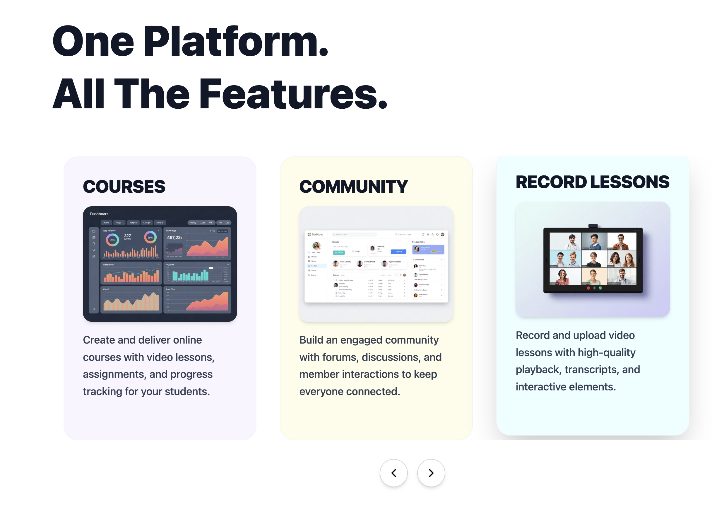 Coachly - Main screenshot showing features and interface