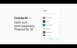 Tech News Summary by Concise AI media 1