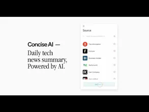 Tech News Summary by Concise AI gallery image