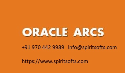 Oracle Arcs Online Training
