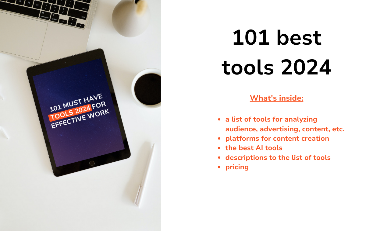 Top 101 marketing tools 2024 gallery image