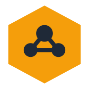 LinkSwarm - Product Hunt launch logo and brand identity