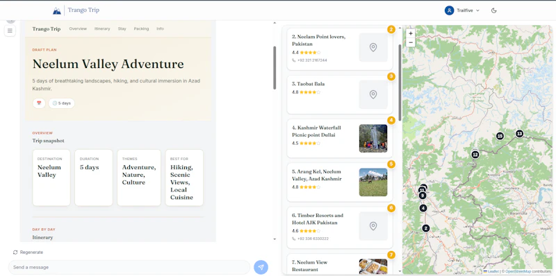 Trango Trip screenshot 3