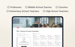 100+ Teachers Prompt Templates media 3