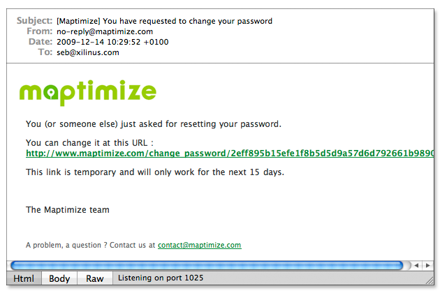 MockSMTP gallery image