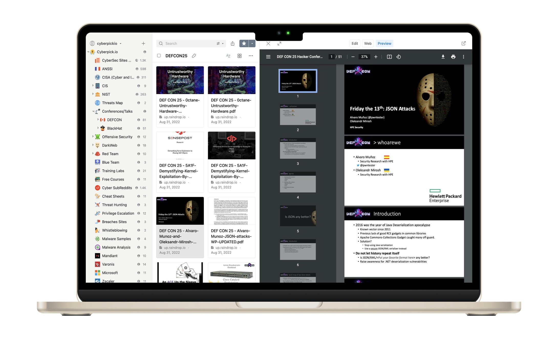 cyberpick.io : Curated Cybersecurity