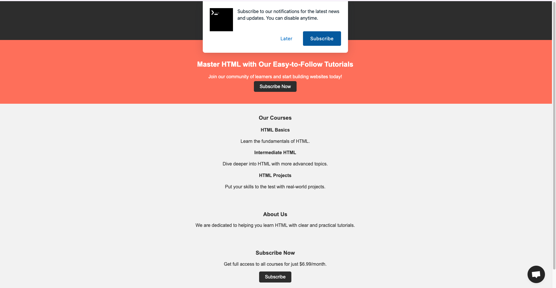 learnhtml gallery image