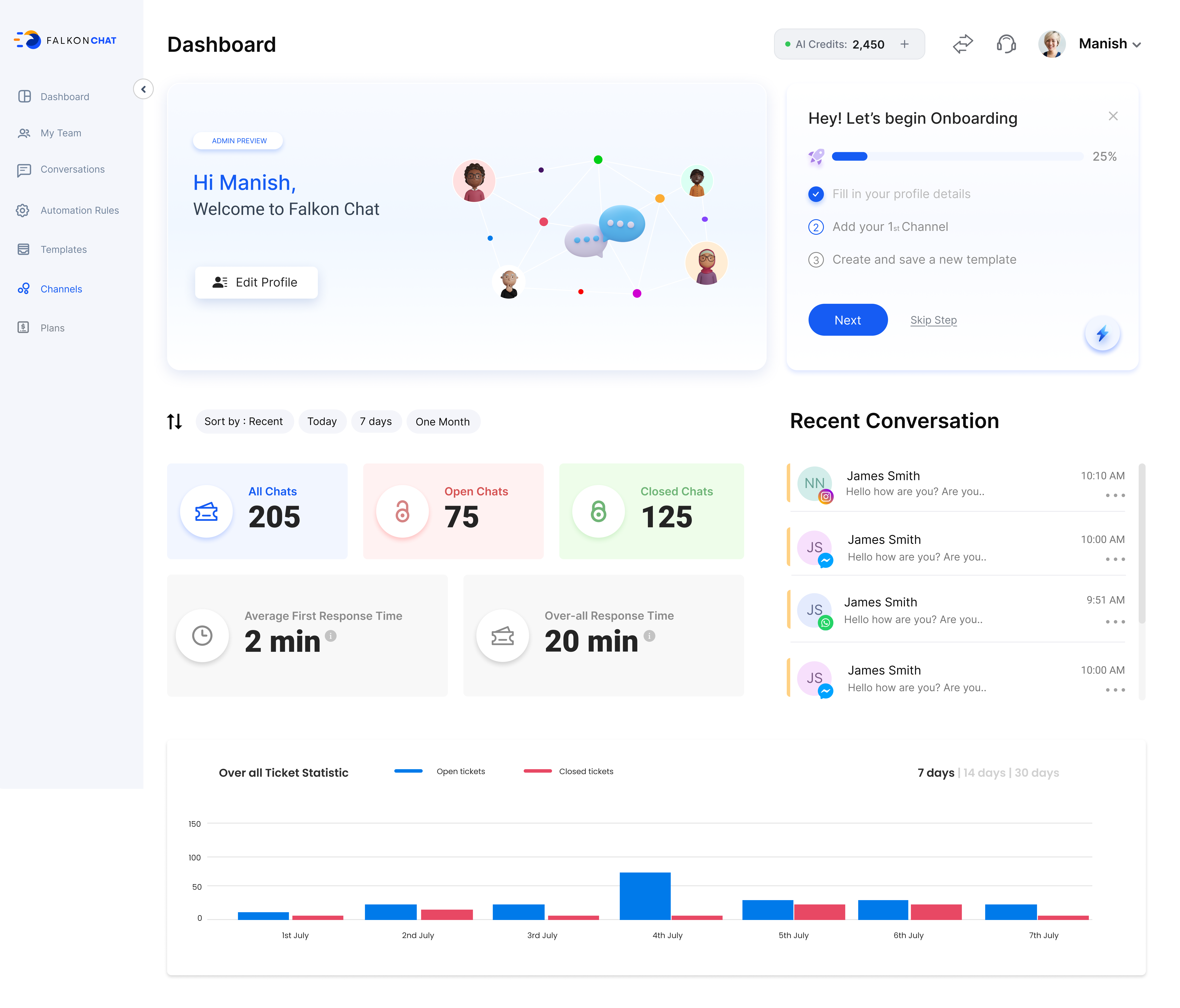 Falkon Chat gallery image
