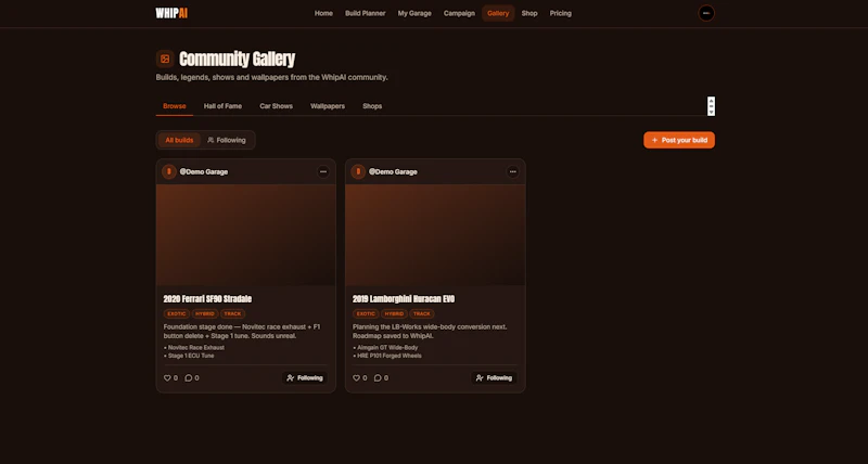 WhipAI - AI Car Mod Planner screenshot 10