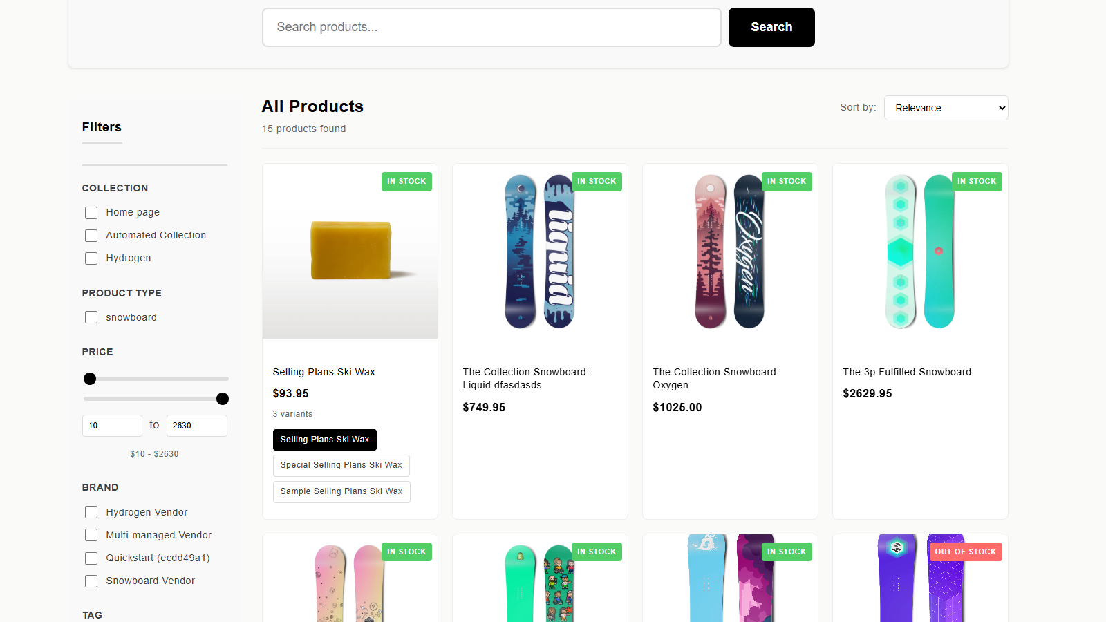CFO AI Powered Shopify Search gallery image