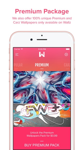 Wallz iOS and Android App App gallery image