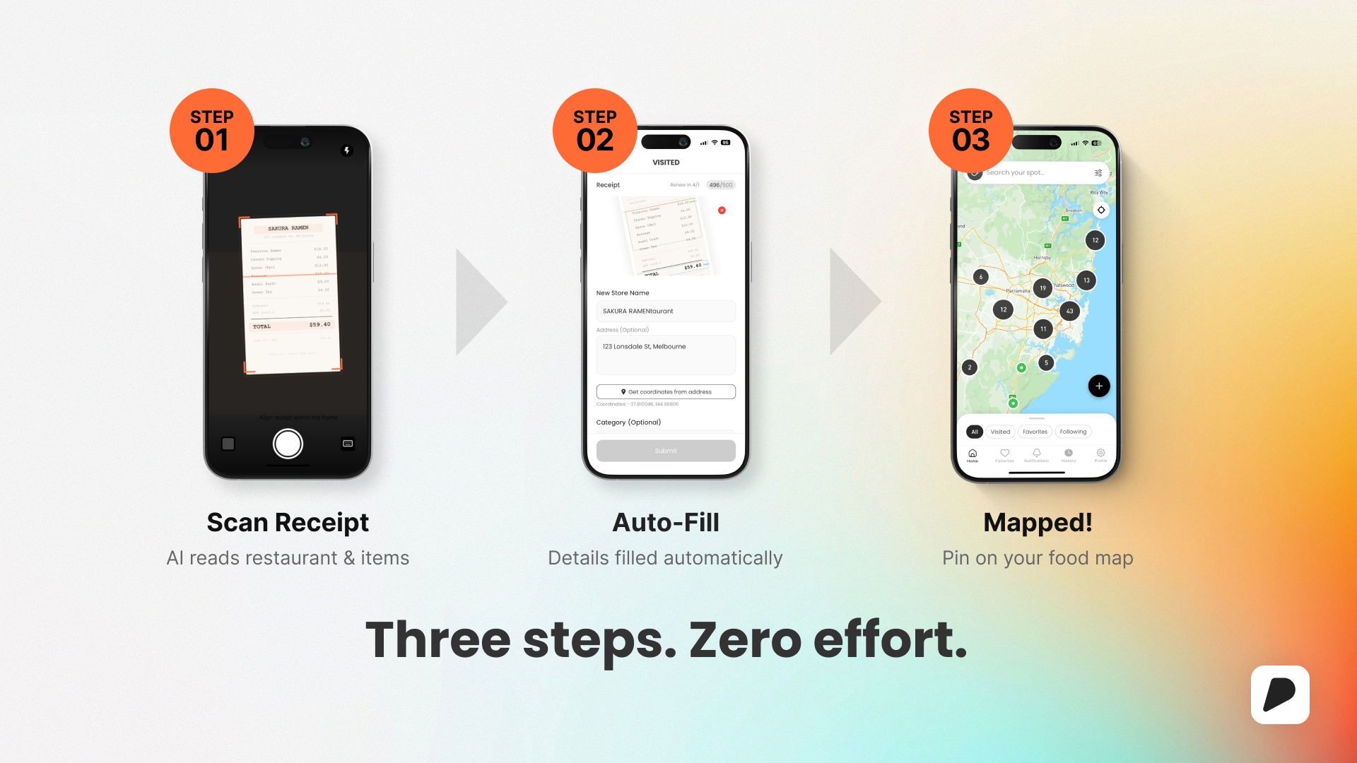 Pintio - Food Map & Tracker gallery image