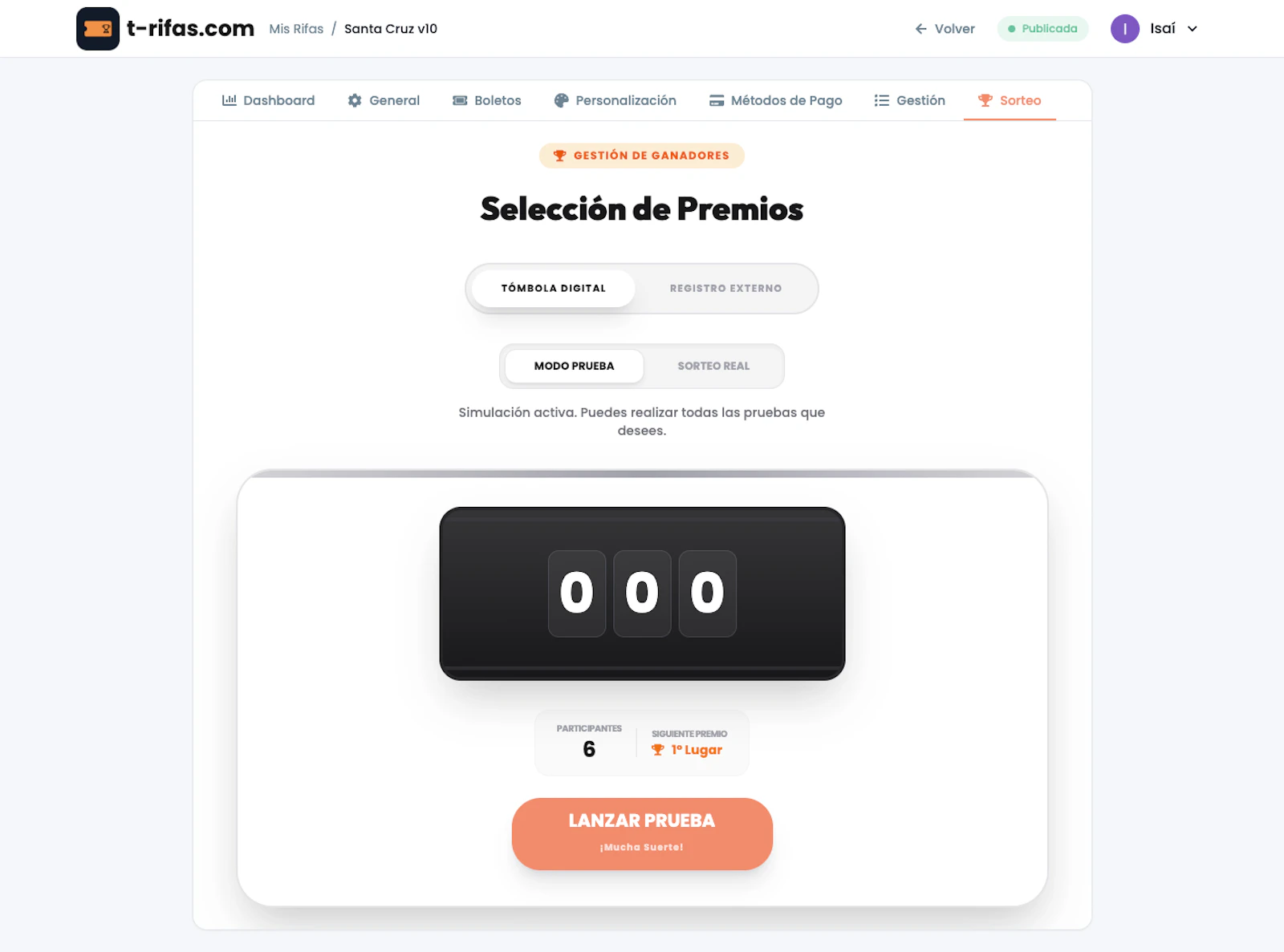 t-rifas.com screenshot 6