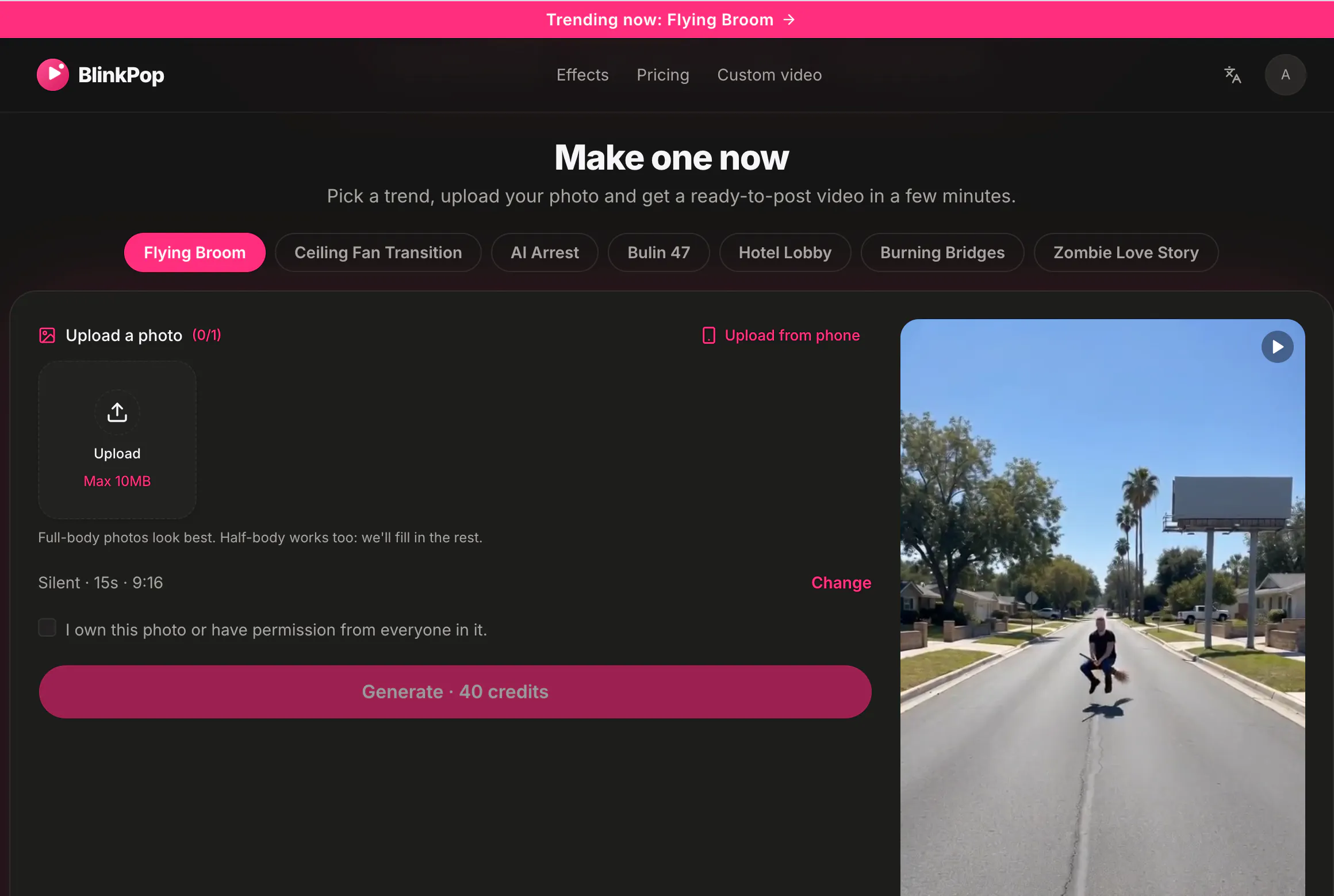 Blinkpop.video gallery image