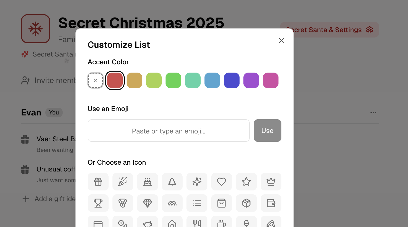 GiftGiftGift - Screenshot 3 showing product features and functionality