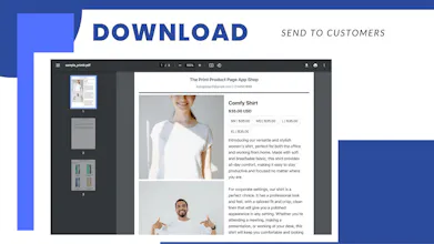 LitPDP - Print as PDF gallery image