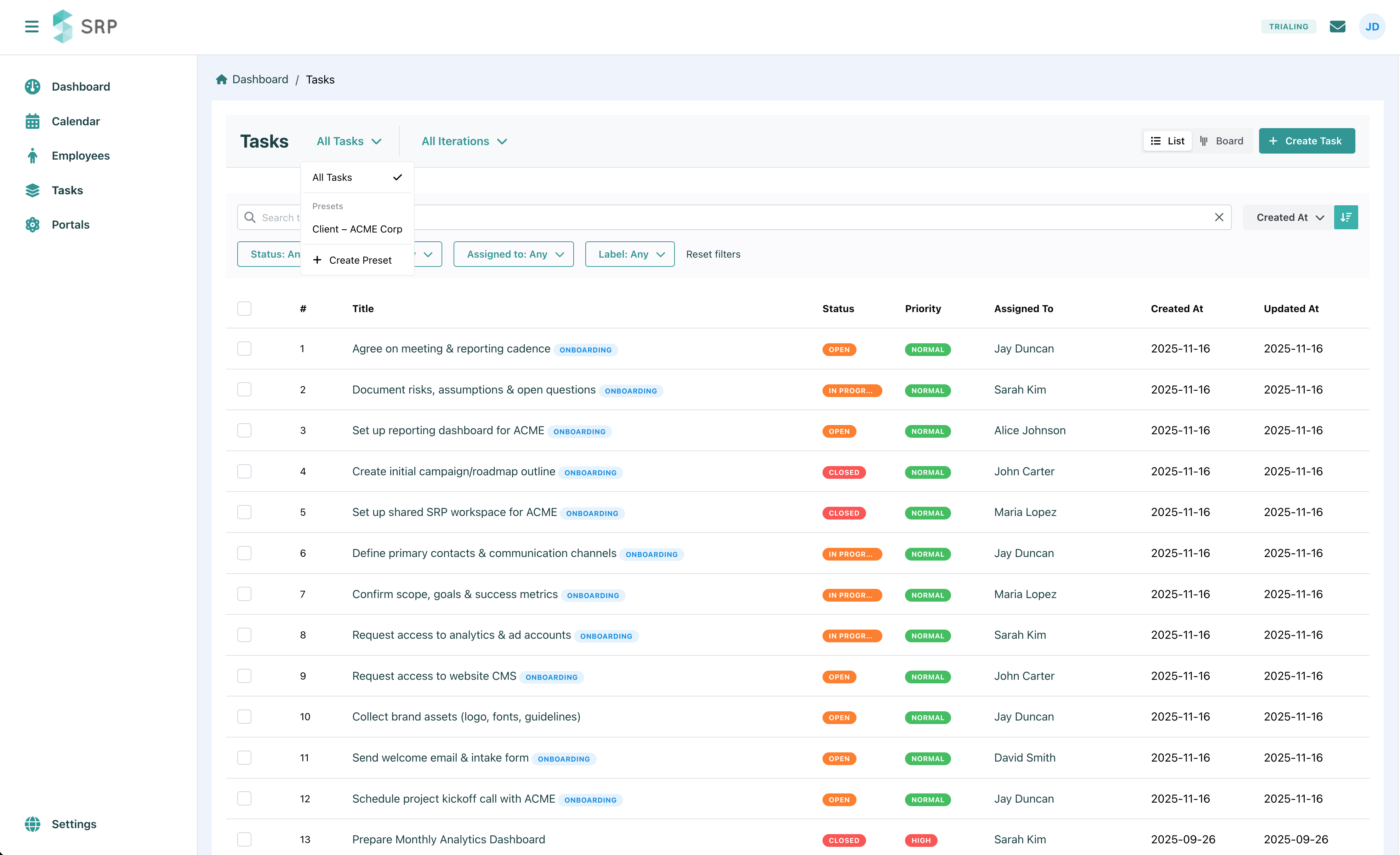 HelloSRP screenshot 3