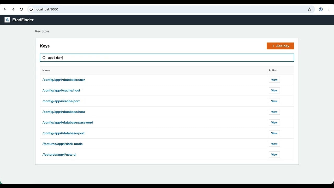 EtcdFinder gallery image