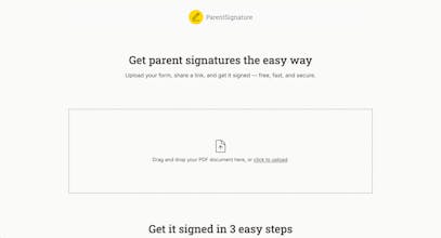 ParentSignature gallery image