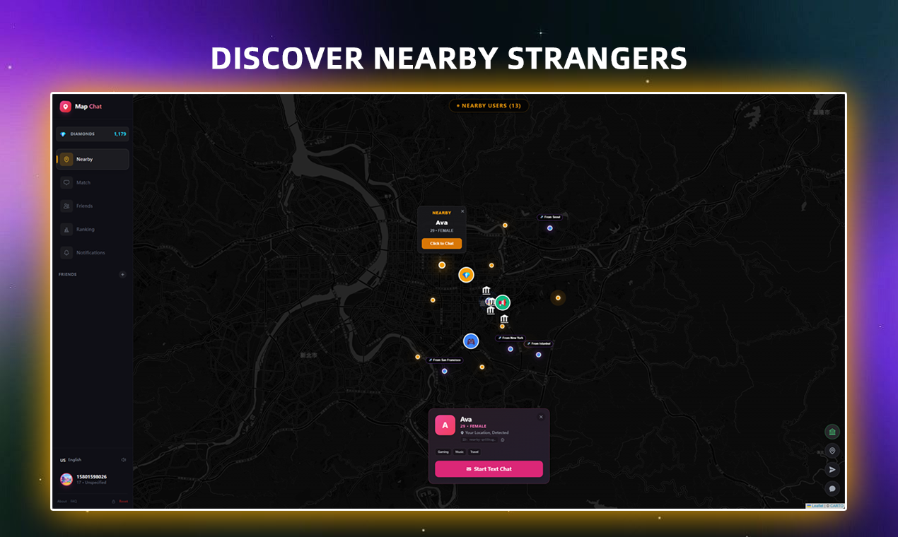 Map Chat - Screenshot 3 showing product features and functionality