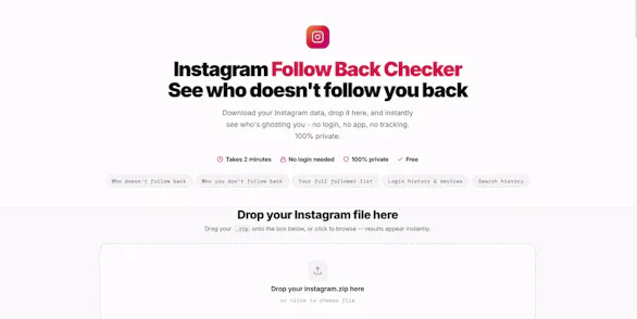 FollowBackScan gallery image