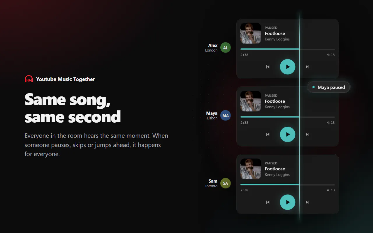Youtube Music Together gallery image