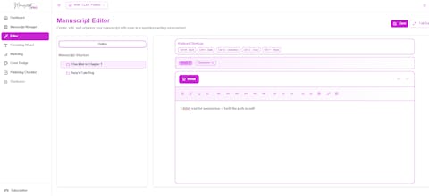 Check(LIST) and ManuscriptPro gallery image